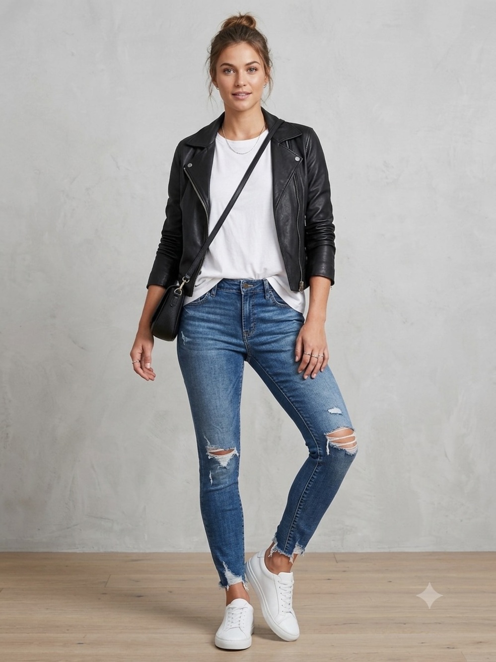 Buckle Black Fit No. 53 Ankle Skinny Stretch Ripped Raw Hem Jeans 30x27